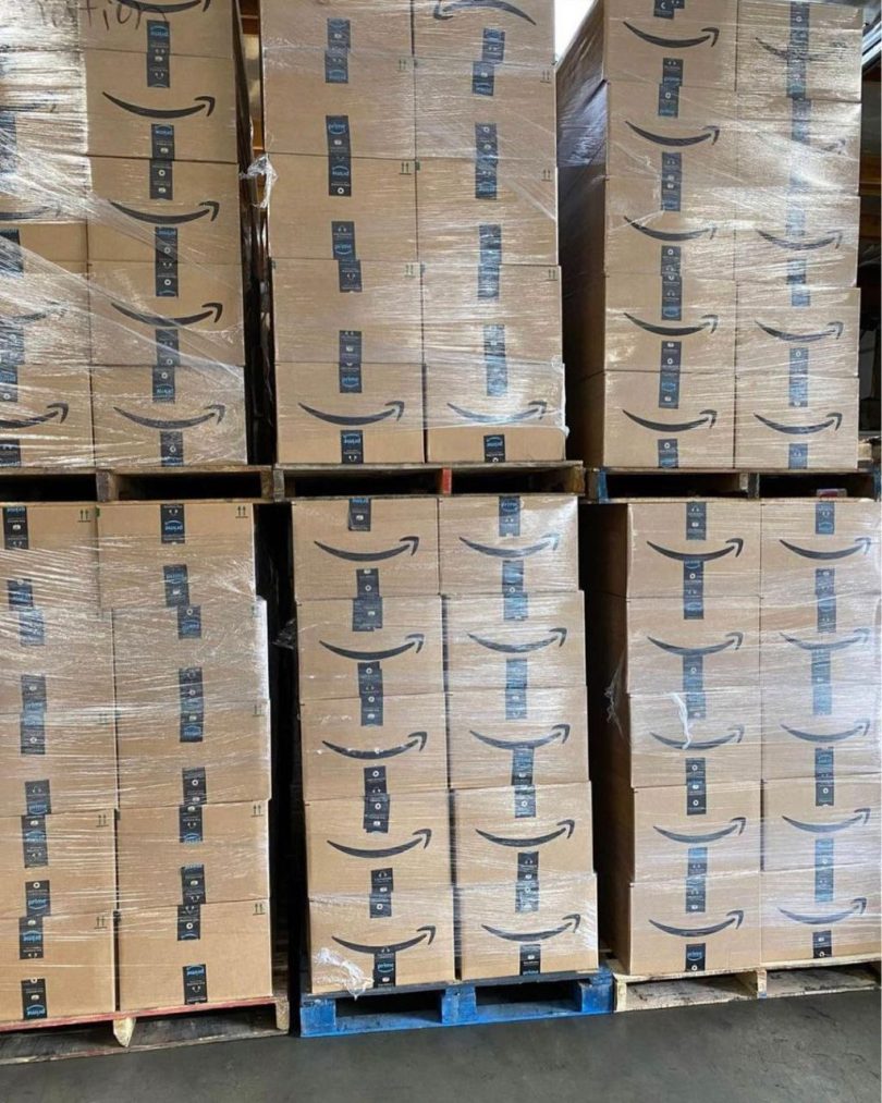 Amazon mystery box pallets